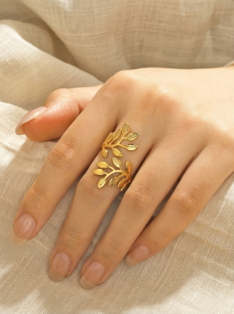 Liana Twining Adjustable Ring