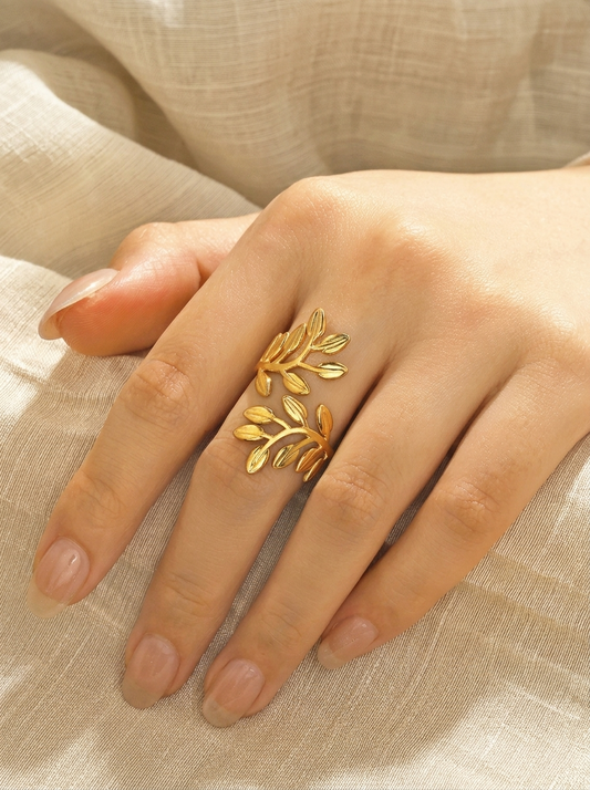 Liana Twining Adjustable Ring