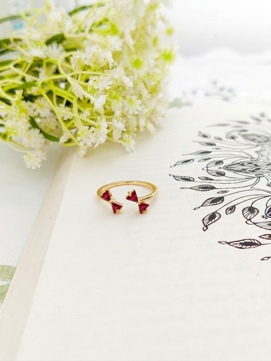 Kira Butterfly Open Ring