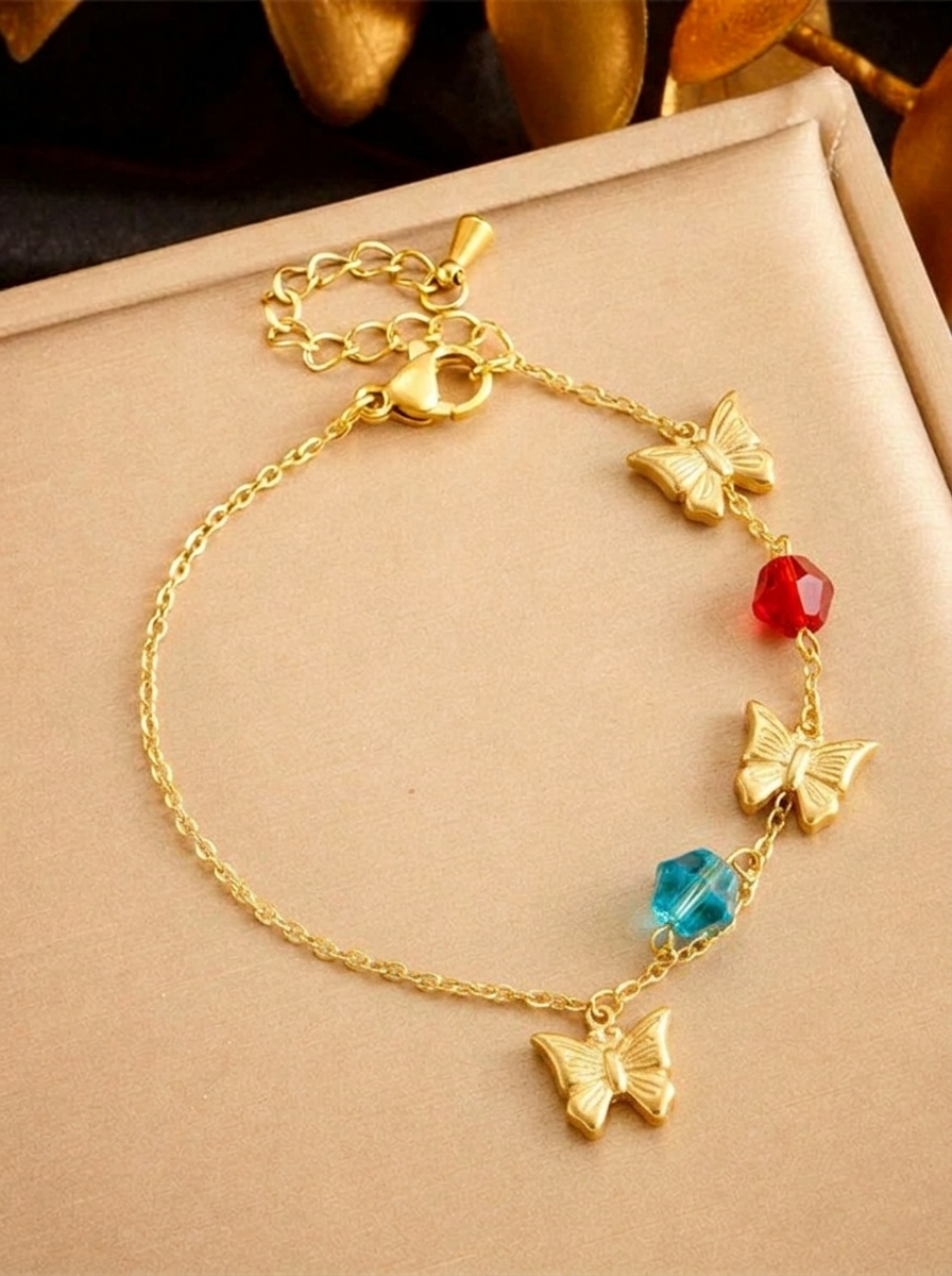 Zaira Butterfly Charm Bracelet
