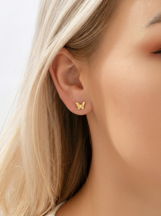 Iris Mini Butterfly Studs