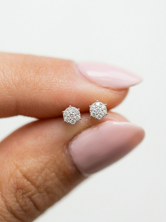 Emily Solitaire Studs