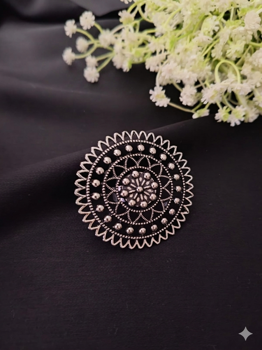 Zaira Mandala Adjustable Ring