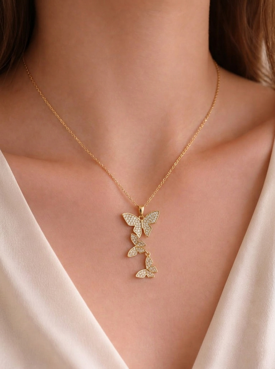 Kira Butterfly Necklace