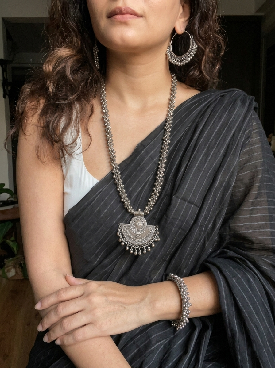 Mrinalini Ghungroo Haar Set