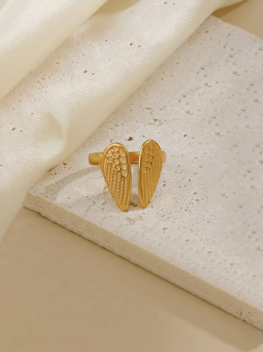 Icarus Winged Adjustable Ring