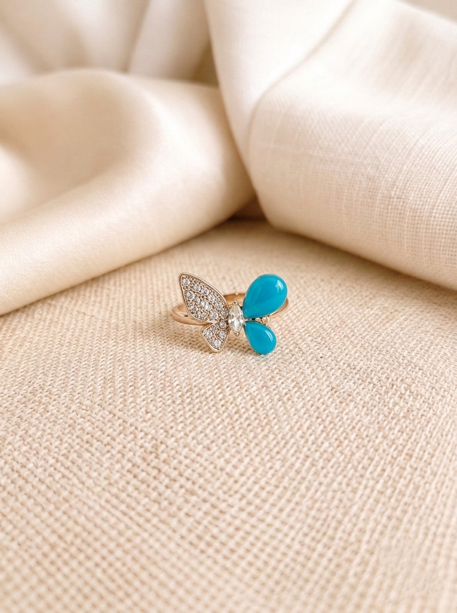 Papillon Butterfly Statement Ring
