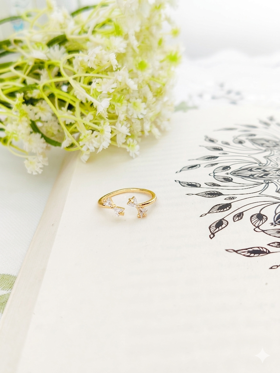Kira Butterfly Open Ring