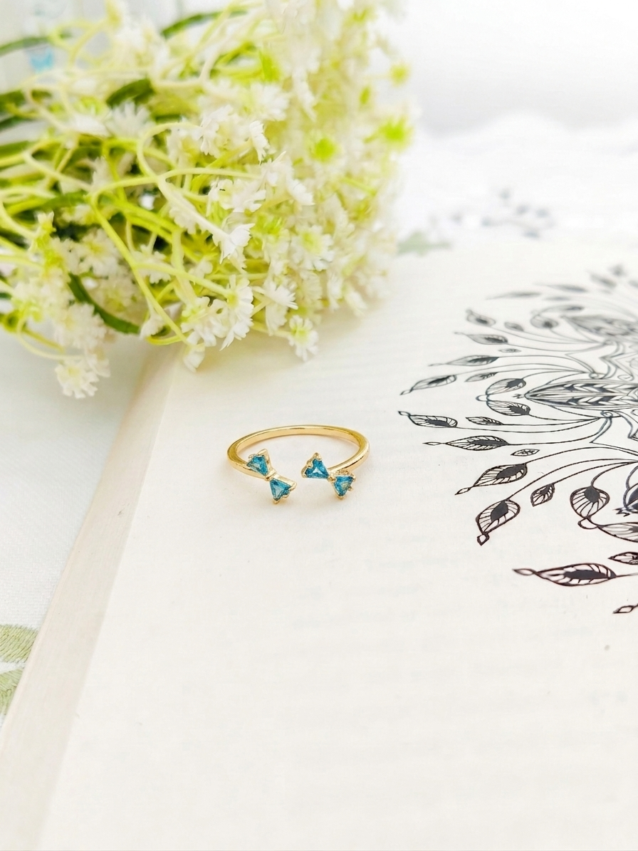 Kira Butterfly Open Ring