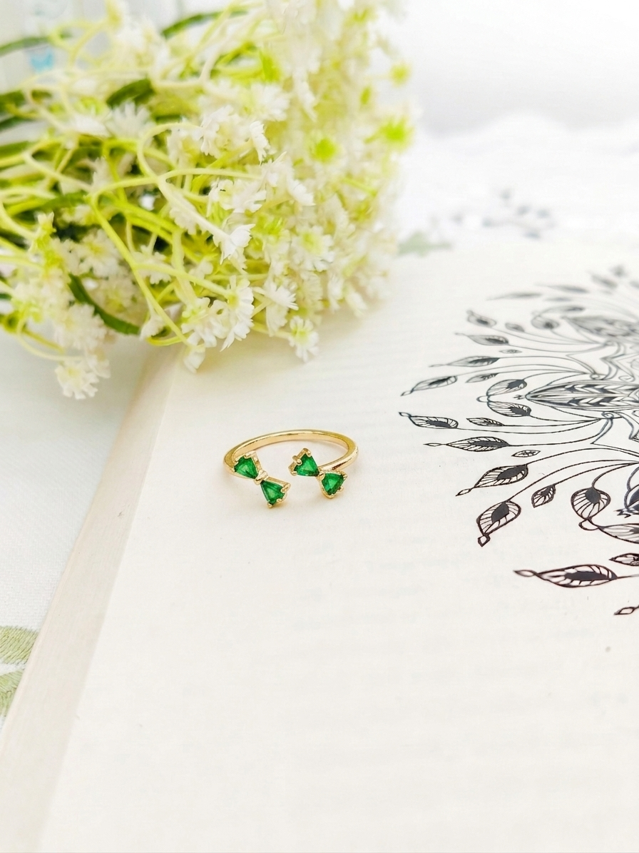 Kira Butterfly Open Ring