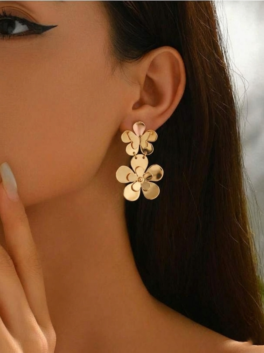 Kira Floral Dangles