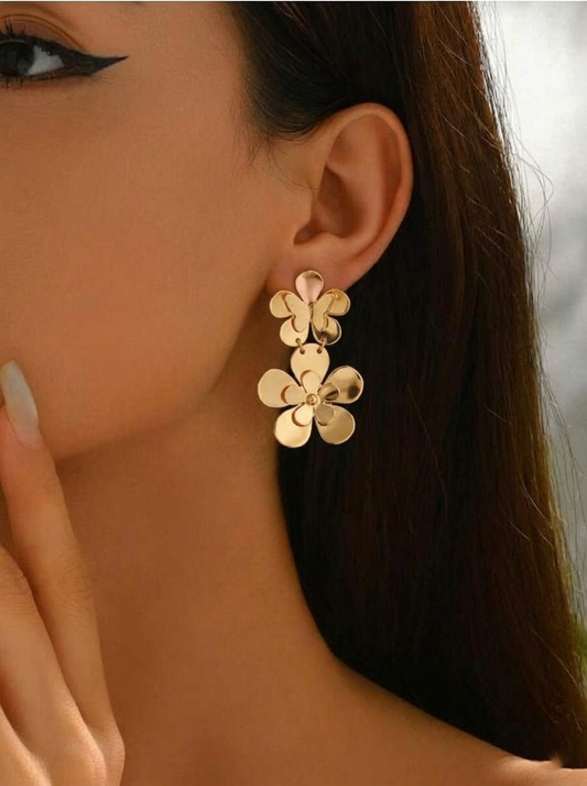 Kira Floral Dangles