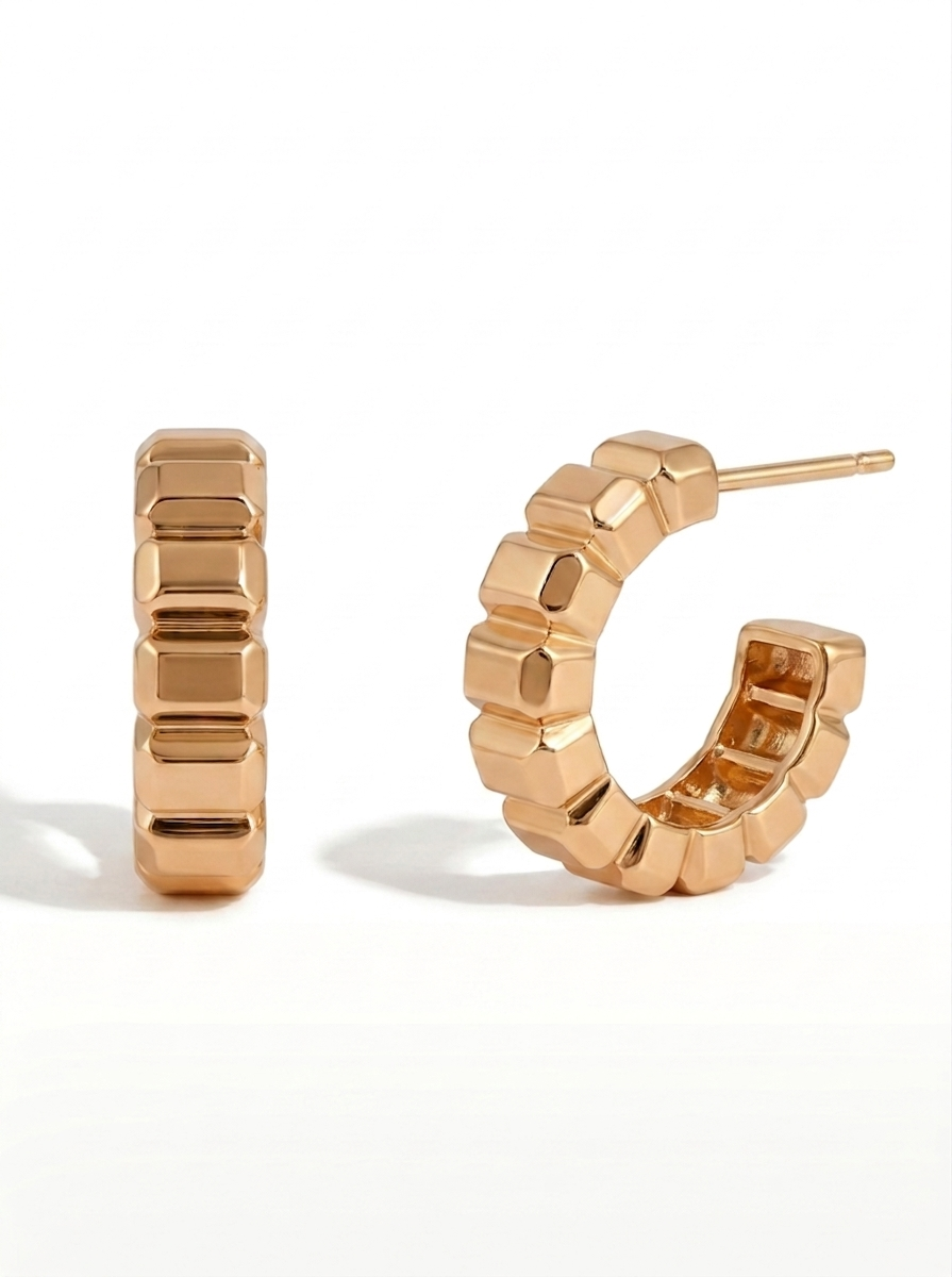 Eva Ribbed Hoops