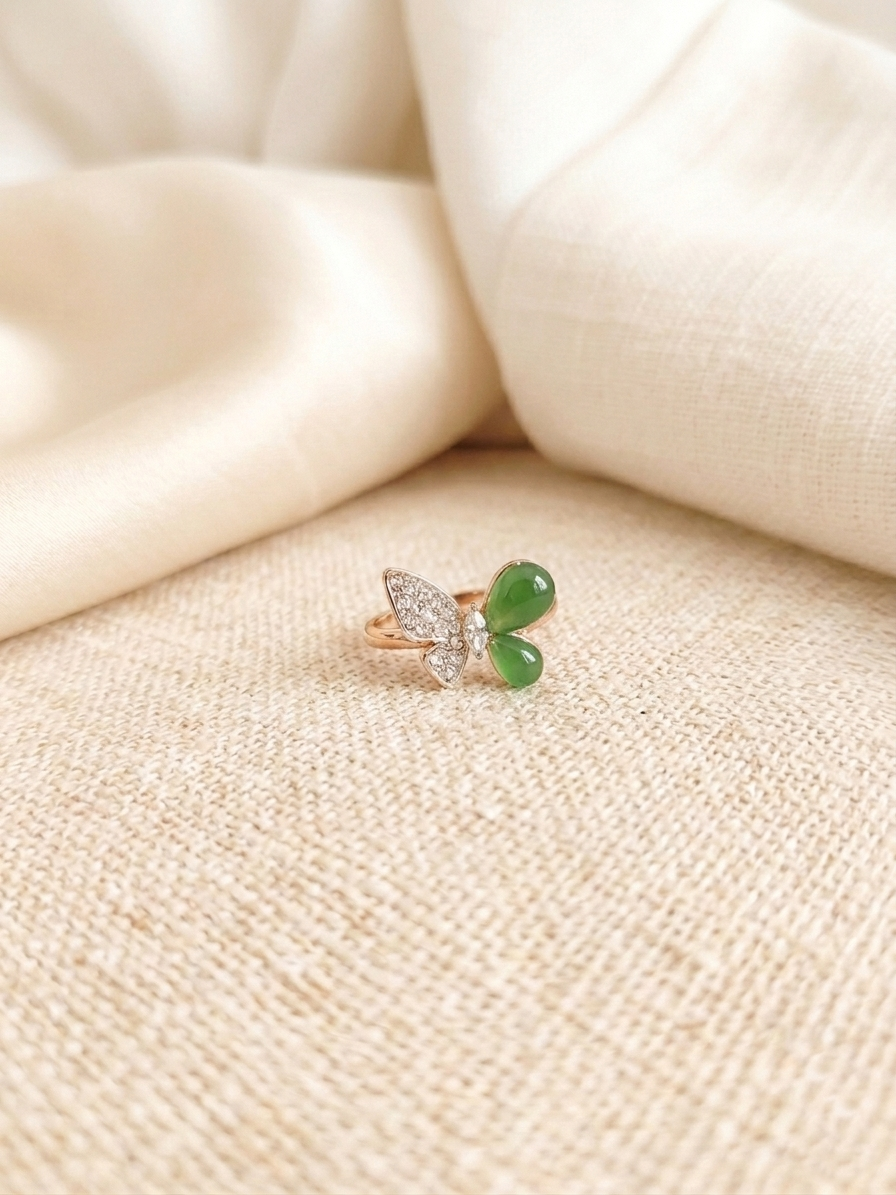 Papillon Butterfly Statement Ring