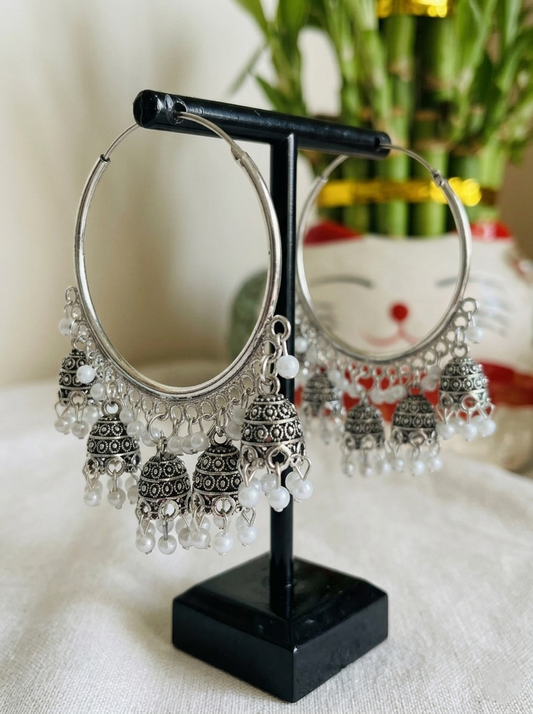 Chandni Hoop Jhumkas